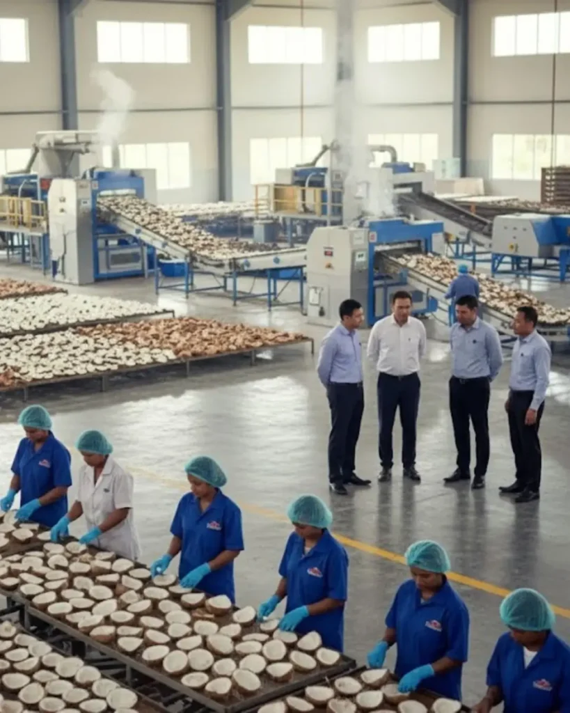 cara membuat kopra kelapa