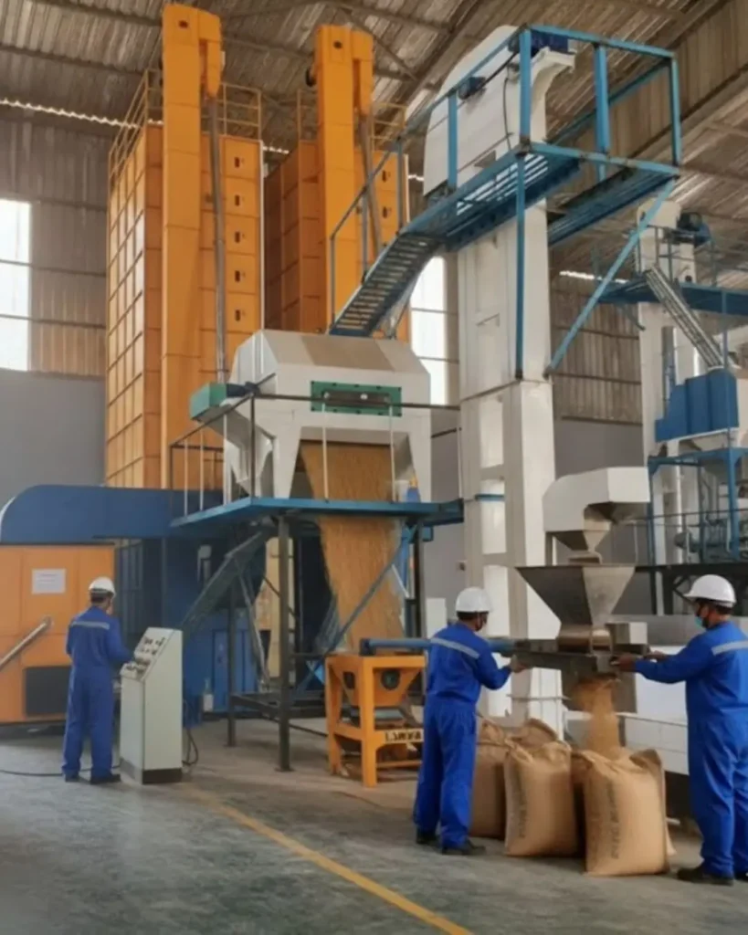 mesin pengering padi