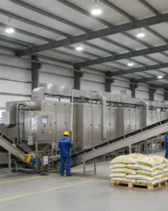 mesin pengering kacang