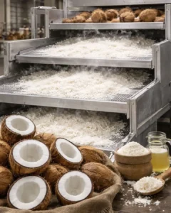Cara Kerja Mesin Pengering Kelapa Multi Stage