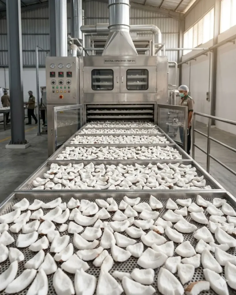 Cara Meningkatkan Produksi Kopra Dengan Mesin Pengering